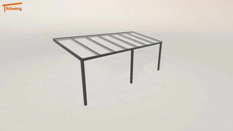 #DE Schweng Pultdachcarport S350 (ID 5mgv8k)