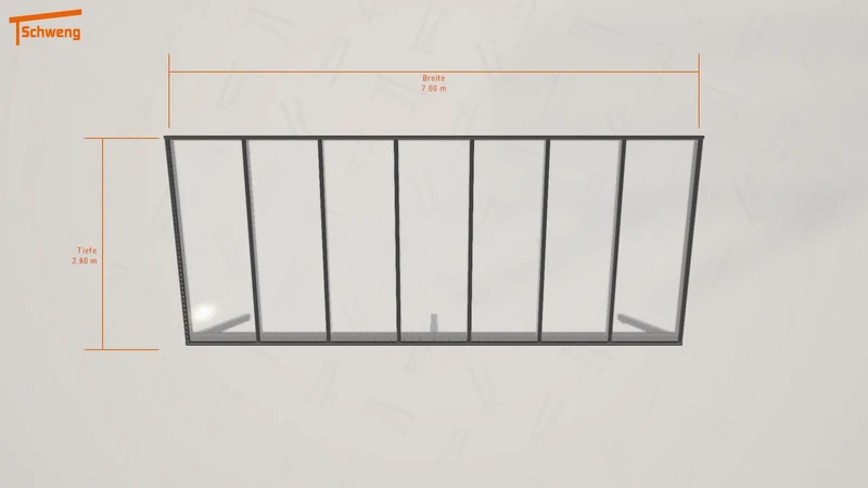 #DE Schweng Pultdachcarport S350 (ID 5mgv8k)