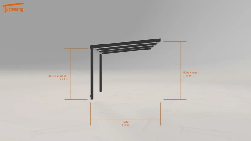 #DE Schweng Terrassenüberdachung S350 (ID g7bkxp)