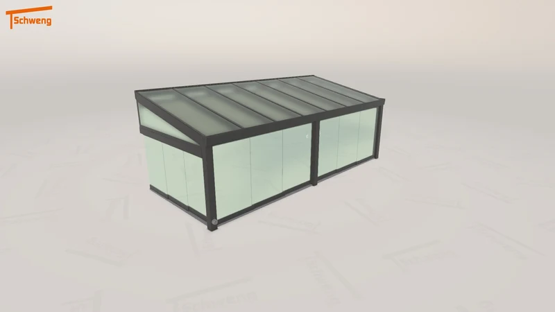 #DE Schweng Terrassenüberdachung S400 (ID 5mgvkq)