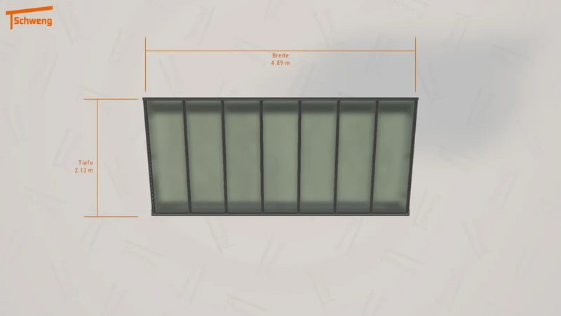 #DE Schweng Terrassenüberdachung S400 (ID 5mgvkq)