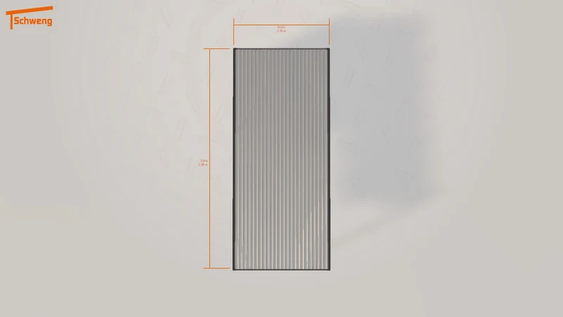 #DE Schweng Flachdachcarport C600 (ID 77gbp8) #MTG