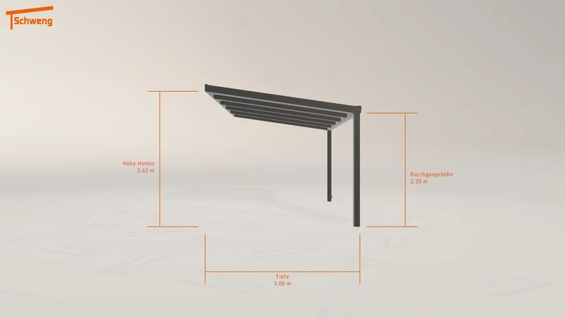 #DE Schweng Pultdachcarport S400 (ID rj3nvz) #MTG