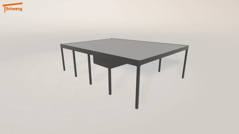 #DE Schweng Flachdachcarport C600+ (ID g7b5nb) #MTG