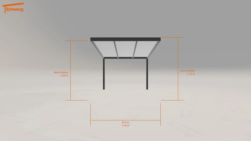 #DE Schweng Terrassenüberdachung S400 (ID 9wdzpv)