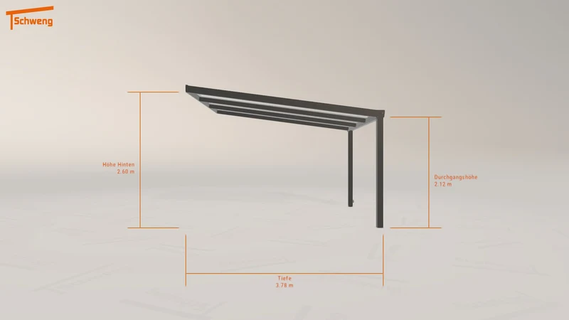 #DE Schweng Terrassenüberdachung S400 (ID 9wdzpv)