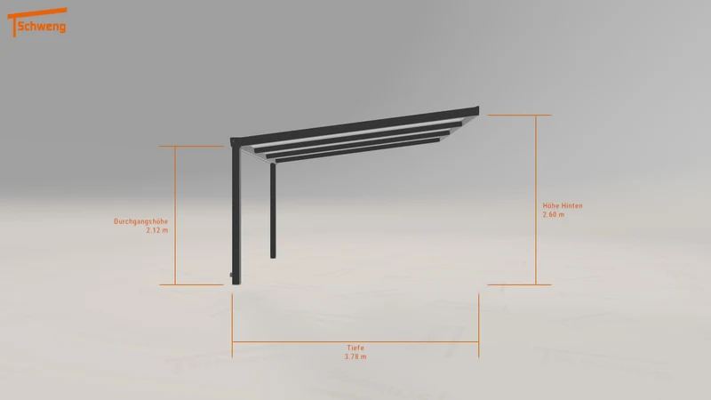 #DE Schweng Terrassenüberdachung S400 (ID 9wdzpv)