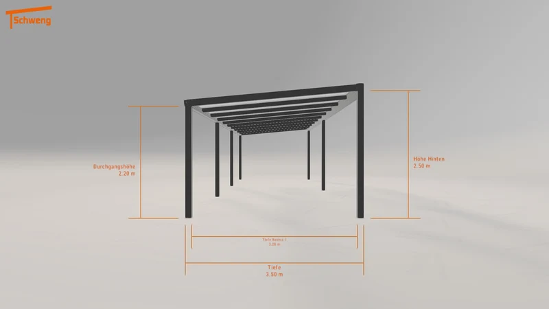 #DE Schweng Terrassenüberdachung S350 (ID rj38z5)
