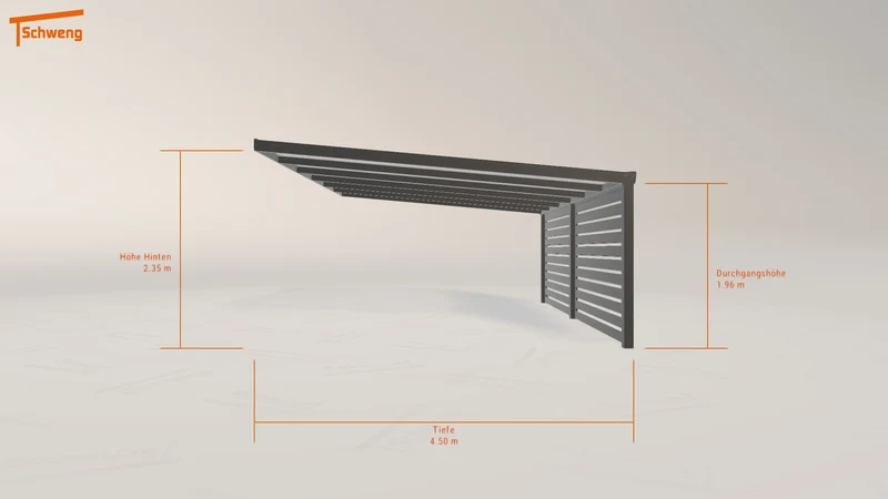 #DE Schweng Pultdachcarport S400 (ID 9wdpgp) #MTG
