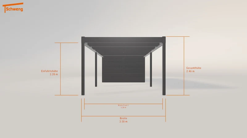 #DE Schweng Flachdachcarport C600 (ID dvwzn7) #MTG