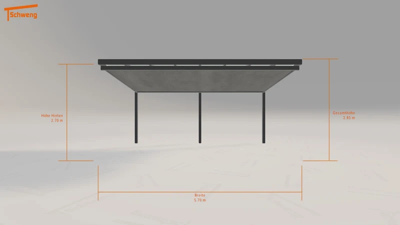 #DE Schweng Terrassenüberdachung S400 (ID g7bppq)