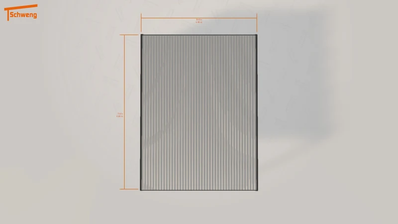 #DE Schweng Flachdachcarport C600 (ID 77g552) #MTG