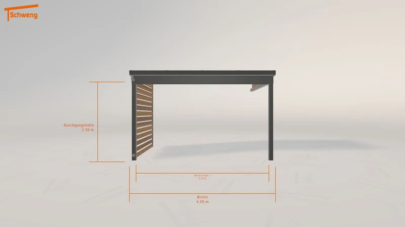 #DE Schweng Terrassenüberdachung S350 (ID jj39bm)
