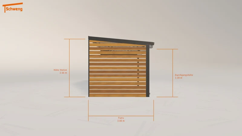 #DE Schweng Terrassenüberdachung S350 (ID jj39bm)