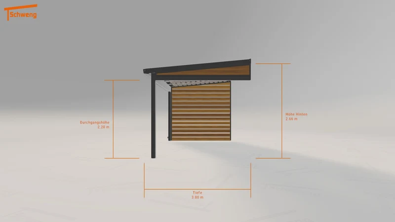 #DE Schweng Terrassenüberdachung S350 (ID jj39bm)