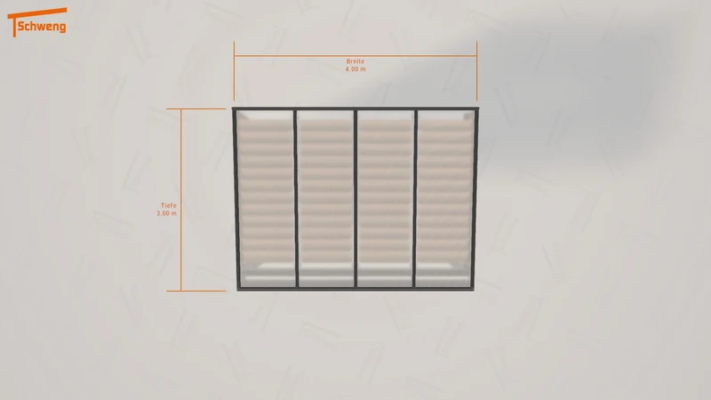 #DE Schweng Terrassenüberdachung S350 (ID jj39bm)