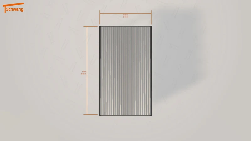 #DE Schweng Flachdachcarport C600+ (ID rj33qz) #MTG
