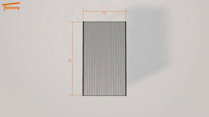 #DE Schweng Flachdachcarport C600+ (ID g7bb4b) #MTG