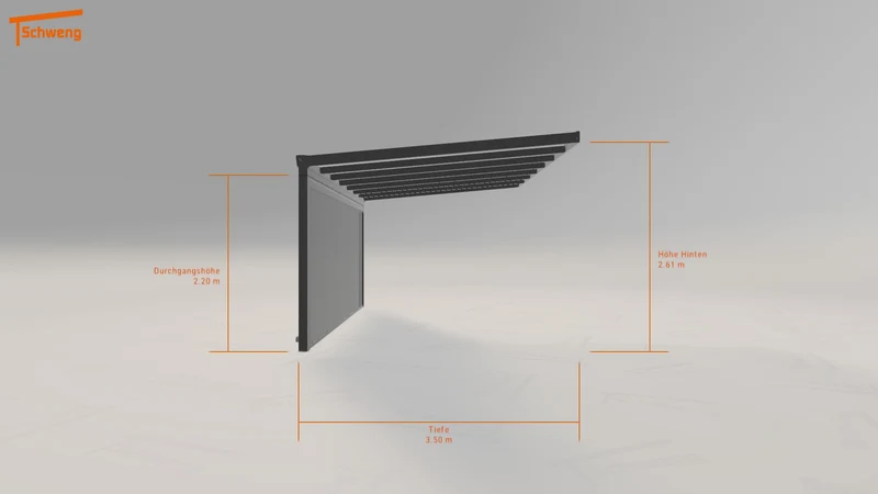 #AT Schweng Terrassenüberdachung S400 (ID 77ggr8)