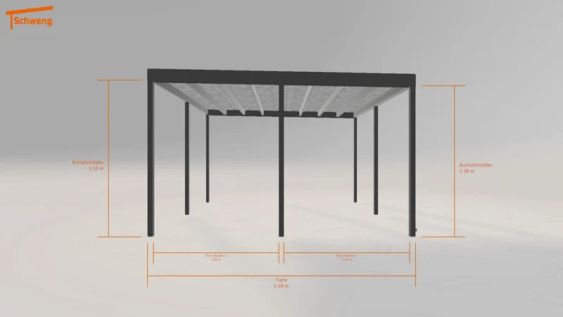 #DE Schweng Flachdachcarport C600+ (ID x7kkq9) #MTG