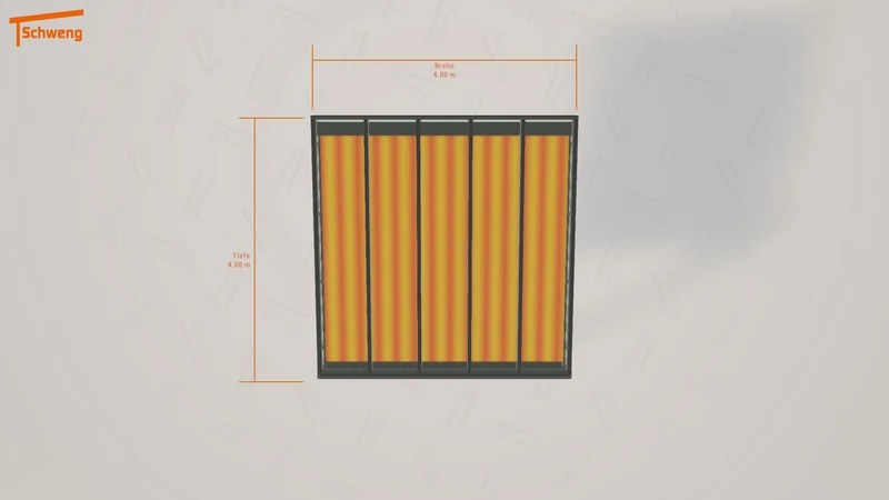 #DE Schweng Terrassenüberdachung S400 (ID 77ggx2)