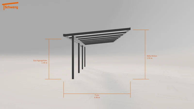 #DE Schweng Terrassenüberdachung S400 (ID 42gg3d)