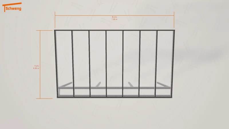 #DE Schweng Terrassenüberdachung S400 (ID 42gg3d)
