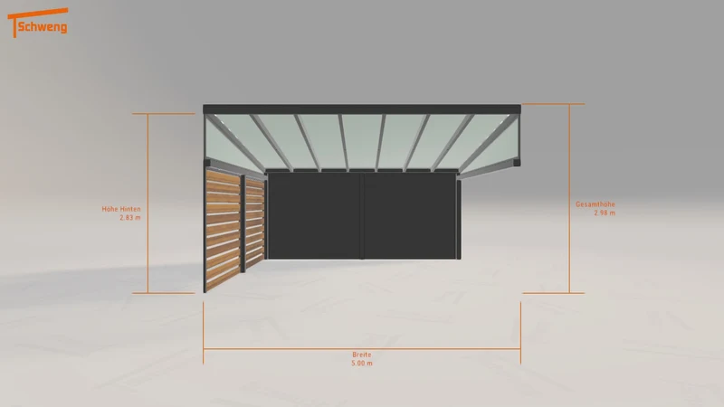 #DE Schweng Pultdachcarport S400 (ID jj3nrb) #MTG