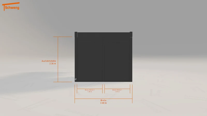 #DE Schweng Flachdachcarport C600 (ID 5mgnkd) #MTG