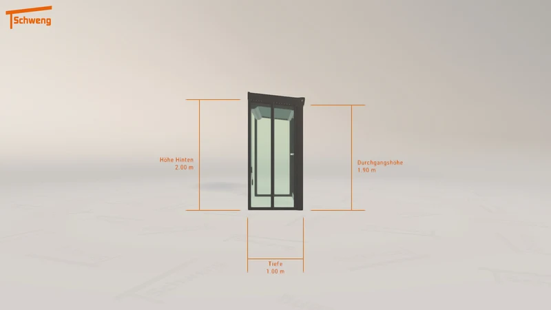 #DE Schweng Terrassenüberdachung S400 (ID rj35r9)