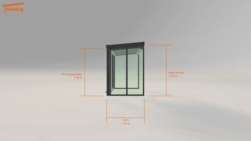 #DE Schweng Terrassenüberdachung S400 (ID pb39qq)