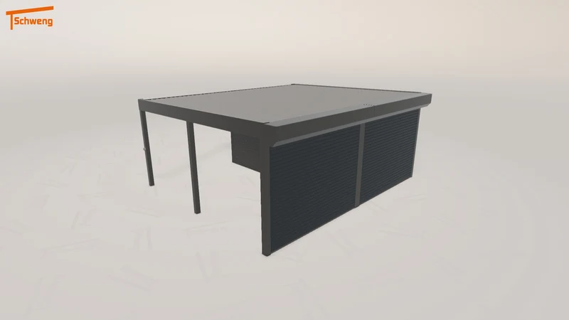 #DE Schweng Flachdachcarport C600 (ID mj3pr3) #MTG