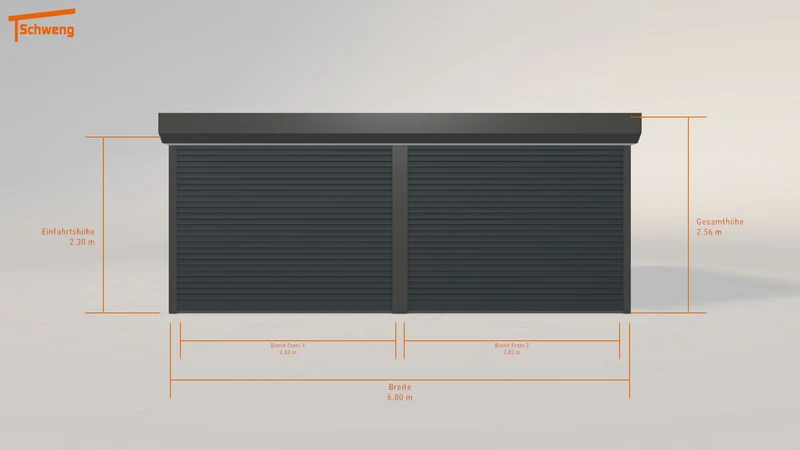 #DE Schweng Flachdachcarport C600 (ID mj3pr3) #MTG
