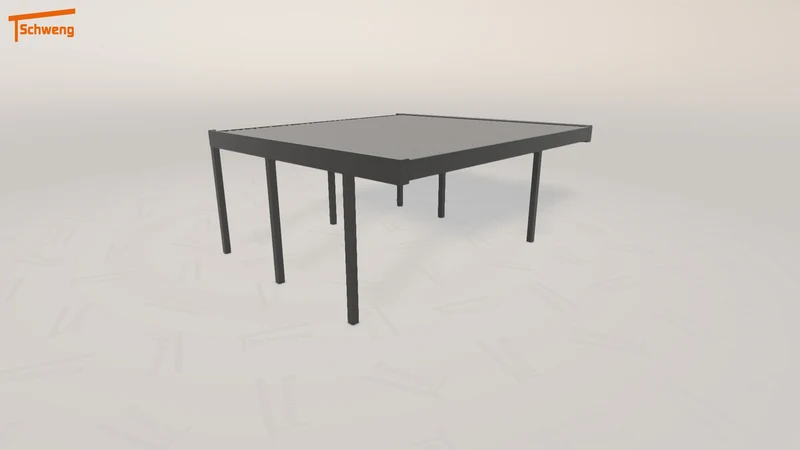 #DE Schweng Flachdachcarport C600+ (ID 33g7gq) #MTG