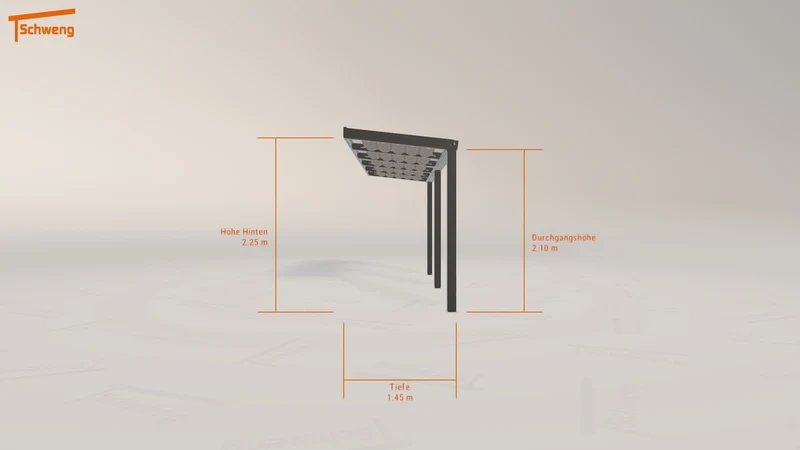 #DE Schweng Terrassenüberdachung S350 (ID zbkk7d)