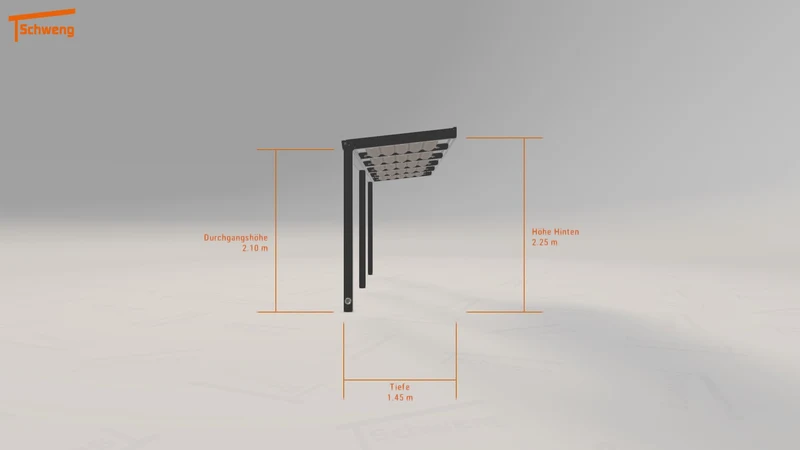 #DE Schweng Terrassenüberdachung S350 (ID zbkk7d)