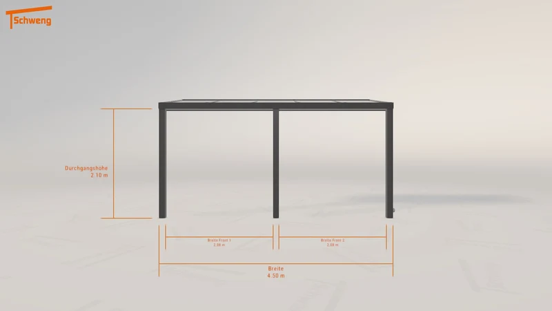 #DE Schweng Terrassenüberdachung S350 (ID 77ggz8)