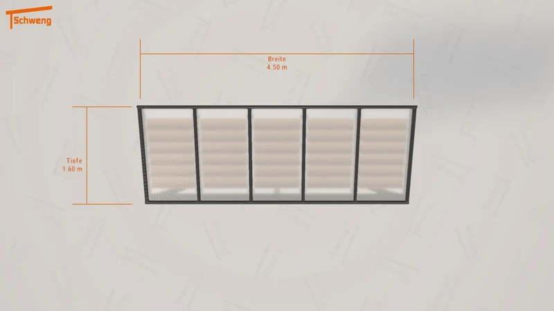 #DE Schweng Terrassenüberdachung S350 (ID 77ggz8)