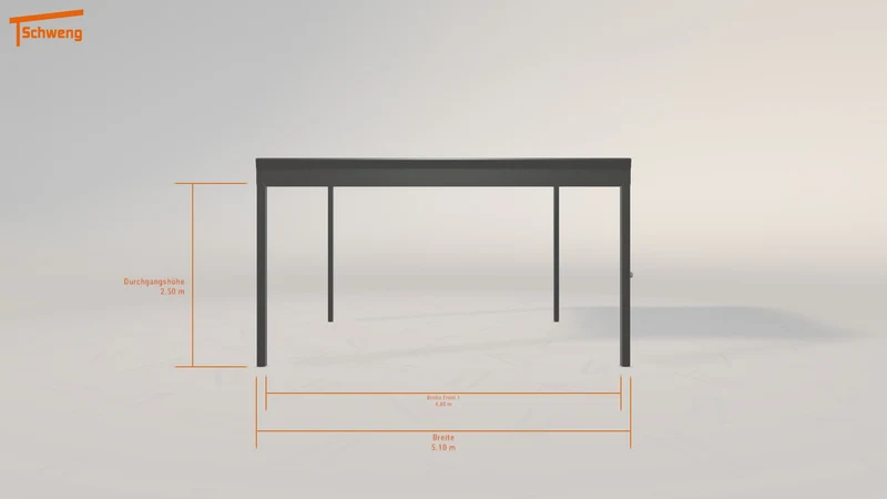 #DE Schweng Terrassenüberdachung S400 (ID w3rrdr)