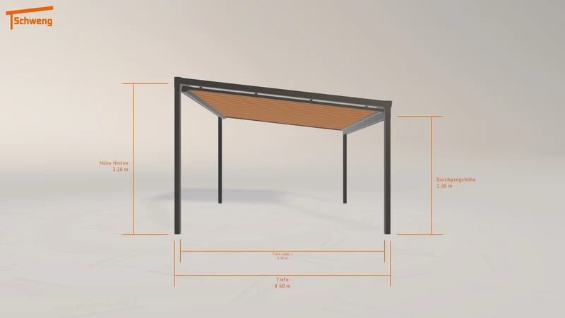 #DE Schweng Terrassenüberdachung S400 (ID w3rrdr)