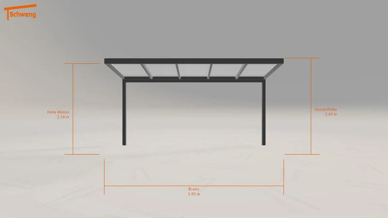 #DE Schweng Terrassenüberdachung S400 (ID 9wdd33)