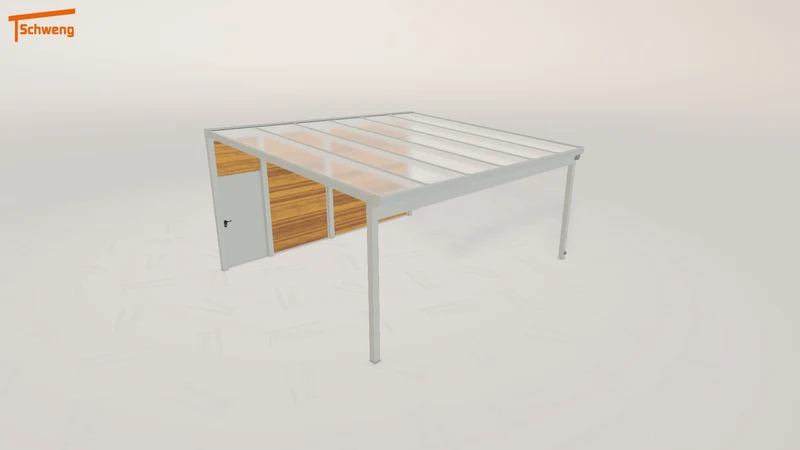 #DE Schweng Pultdachcarport S400 (ID rj33v5)