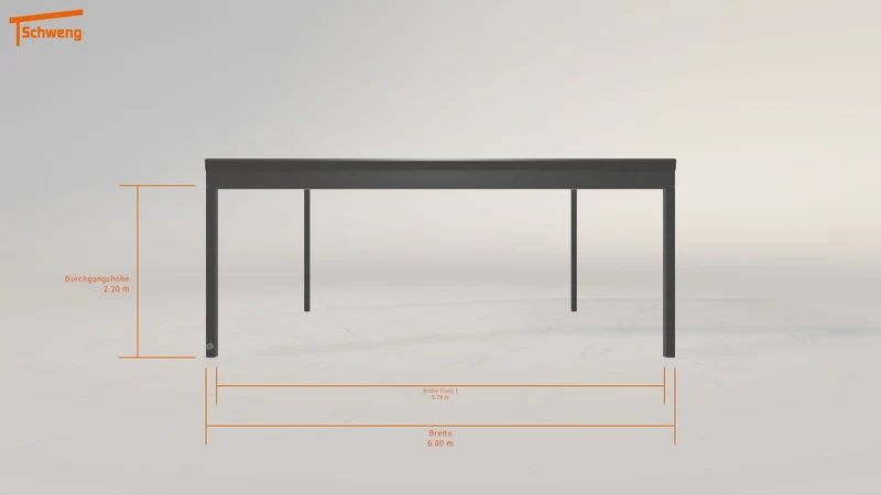 #DE Schweng Terrassenüberdachung S400 (ID 9wdd8v)