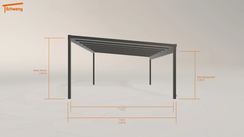 #DE Schweng Terrassenüberdachung S400 (ID 9wdd8v)