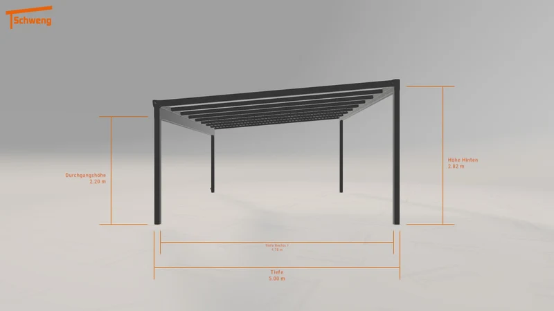 #DE Schweng Terrassenüberdachung S400 (ID 9wdd8v)