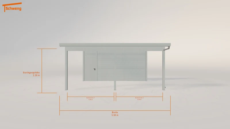 #DE Schweng Pultdachcarport S400 (ID ygk848) #MTG