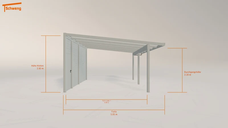 #DE Schweng Pultdachcarport S400 (ID ygk848) #MTG