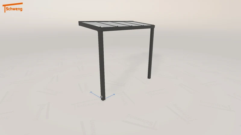 #DE Schweng Terrassenüberdachung S350 (ID k23y5j)