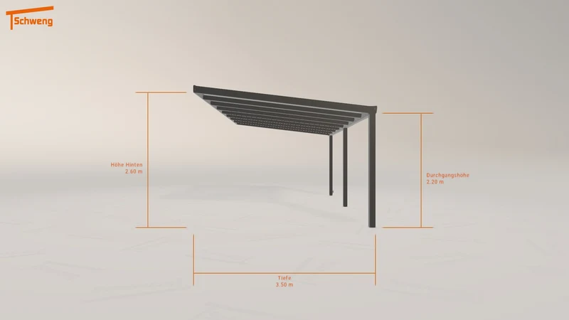 #DE Schweng Terrassenüberdachung S400 (ID mj37x5)