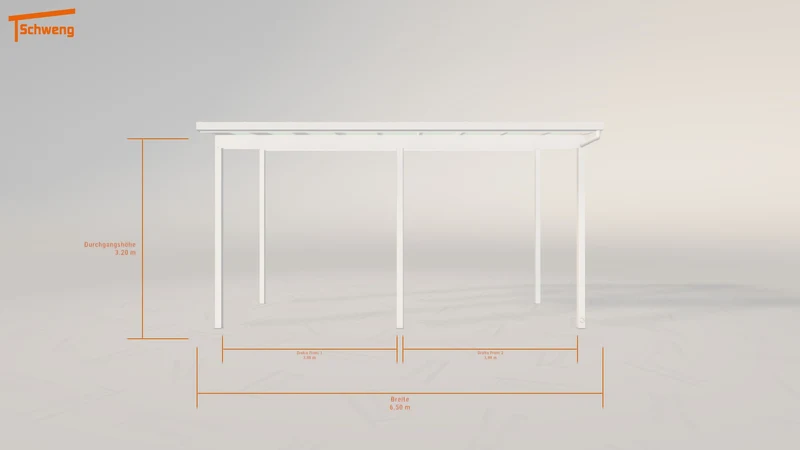 #DE Schweng Pultdachcarport S350 (ID ygkn9g)